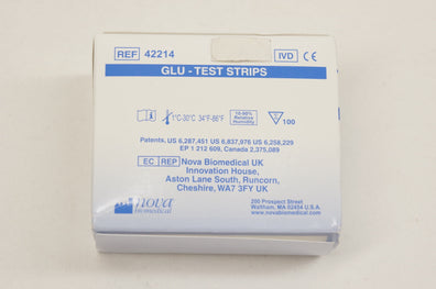 Nova 42214 Stat Strip Xpress GLU - Test Strips (x)